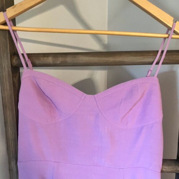 Aritzia Sunday Best Dress Pink Purple Size Medium - Picture 4 of 4